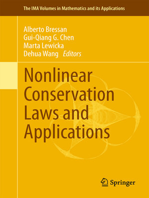 cover image of Nonlinear Conservation Laws and Applications
